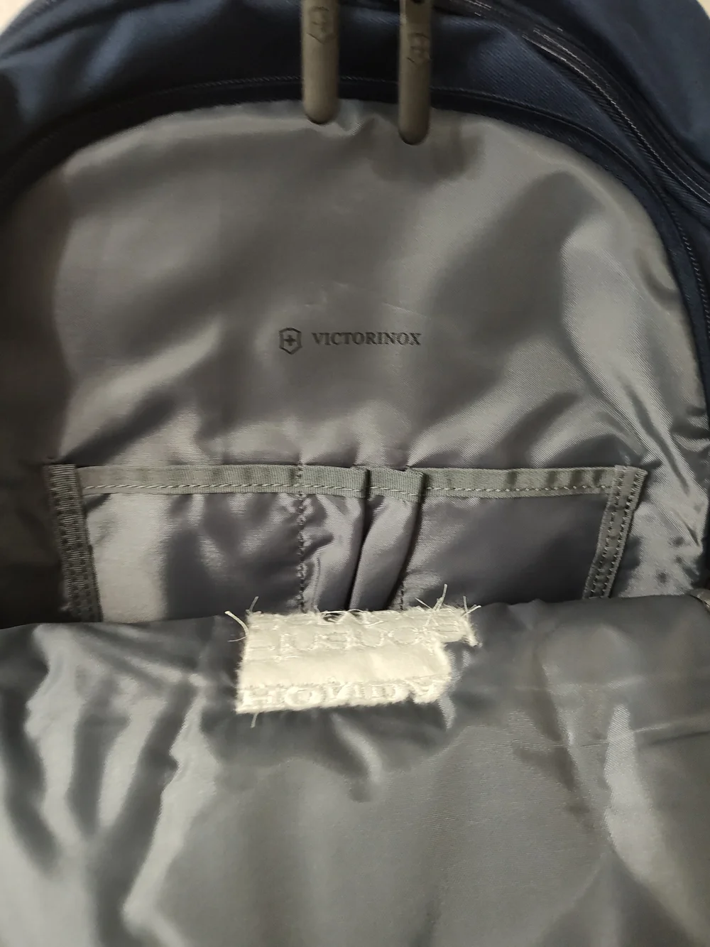 Victorinox Navy and Black Quilted 16